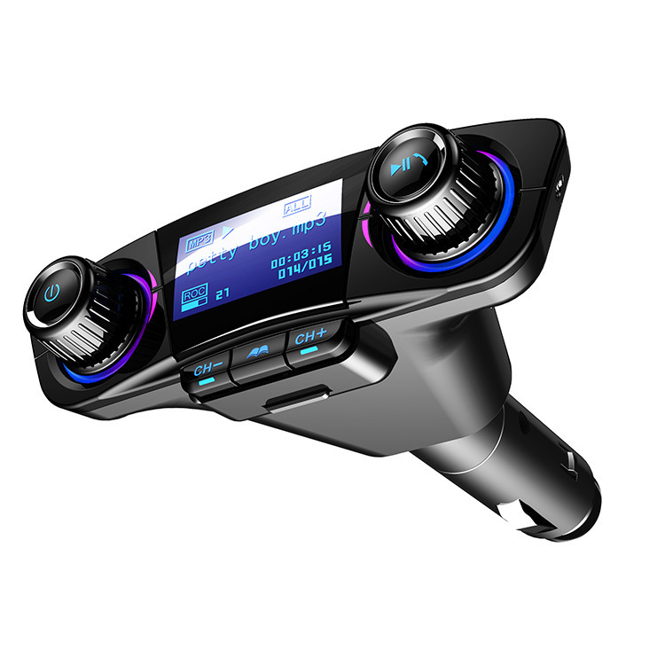 Car MP3 Player Plug-in Card AUX Bluetooth Receiver Multi-function Car USB Music Player Hands-free Call