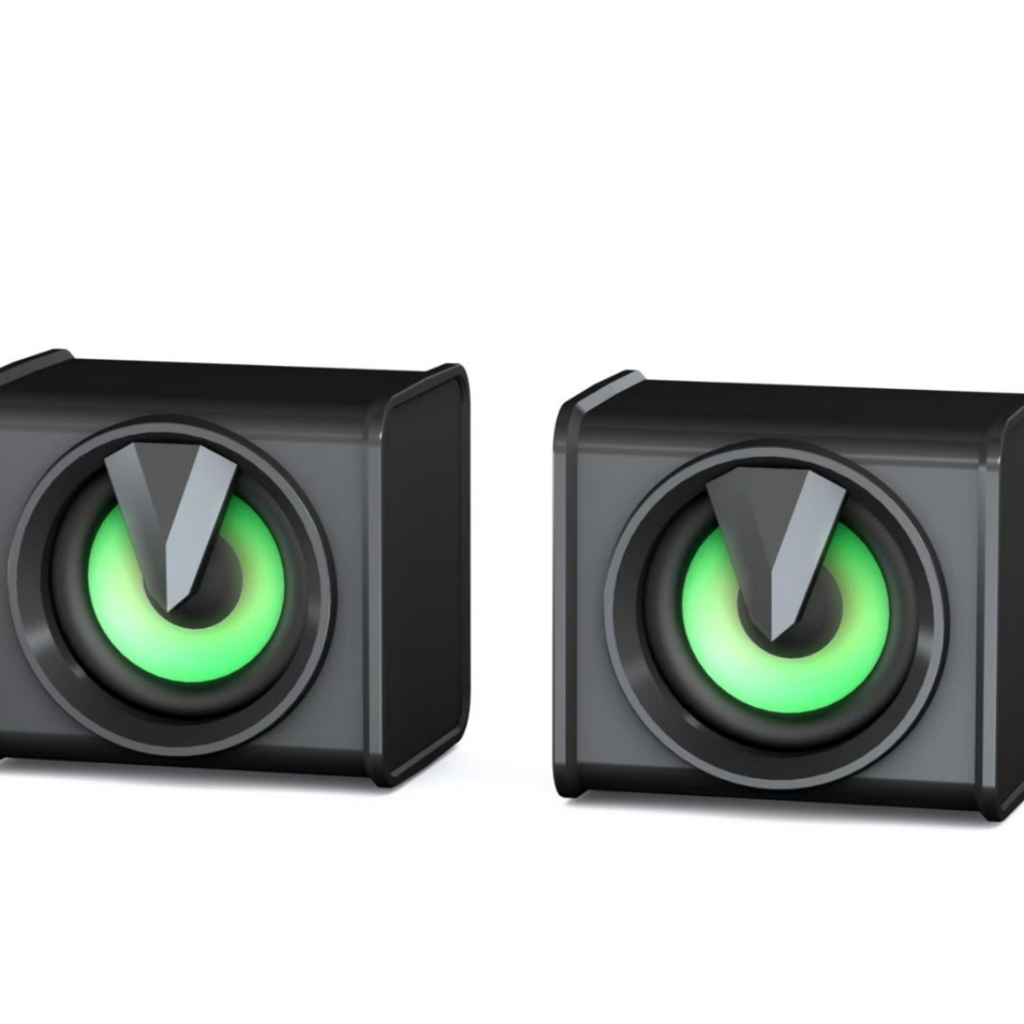 New RGB Light Speaker Desktop Home Computer Notebook Multimedia Wired Subwoofer Speaker