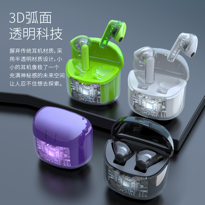 Private mold ultra sound quality low power TWS in-ear Bluetooth wireless earphones