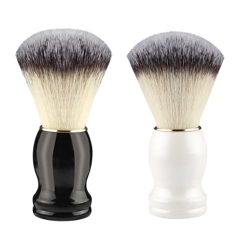 Men's Soft Bristle Face Wash Brush Old Manual Shaving Brush Shaving Soap Cream Foaming Brush Barber Shop Beard Brush