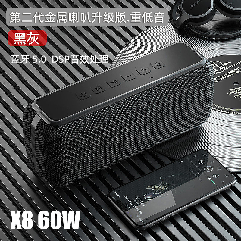 xdobo X8 Home Outdoor High-Power Bluetooth Speaker Computer Bass Subwoofer