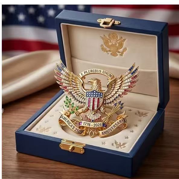 New America 250th Anniversary Commemorative Acrylic Pendant Independence Day Gift July Fourth Decoration