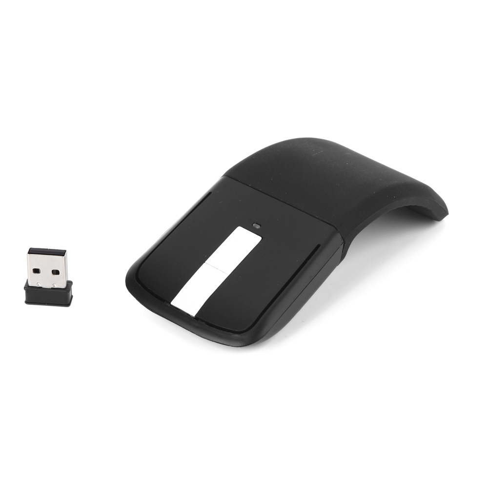 Thin Lightweight Wireless Gift 2.4G ACR Folding Third Generation Broadcom Bluetooth Mouse Folding Mouse