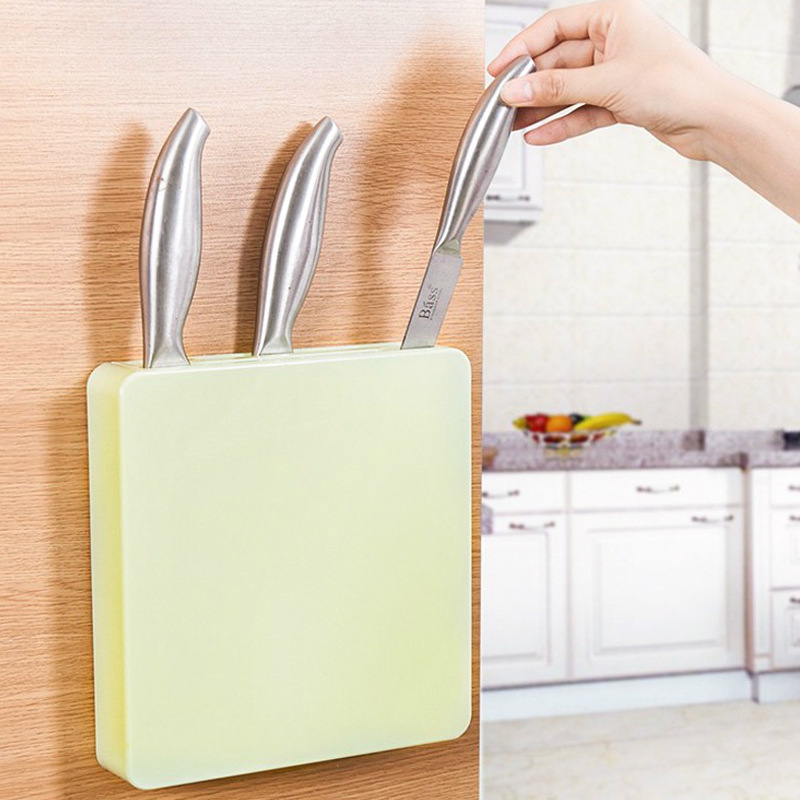 Knife Rack Kitchen Knife Holder Cutting Board Rack Kitchen Knife Storage Rack Hidden Knife Rack Kitchen Organizer