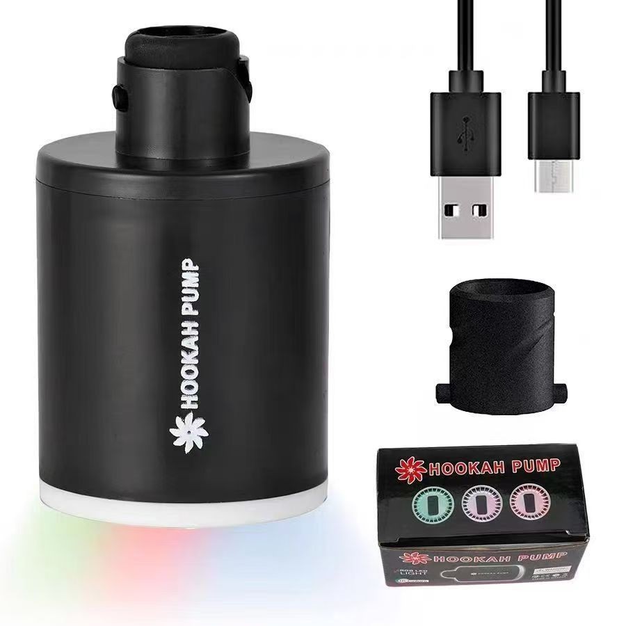 Water pipe accessories USB Arabic water pipe smoking device smoking pump bar restaurant shisha pump