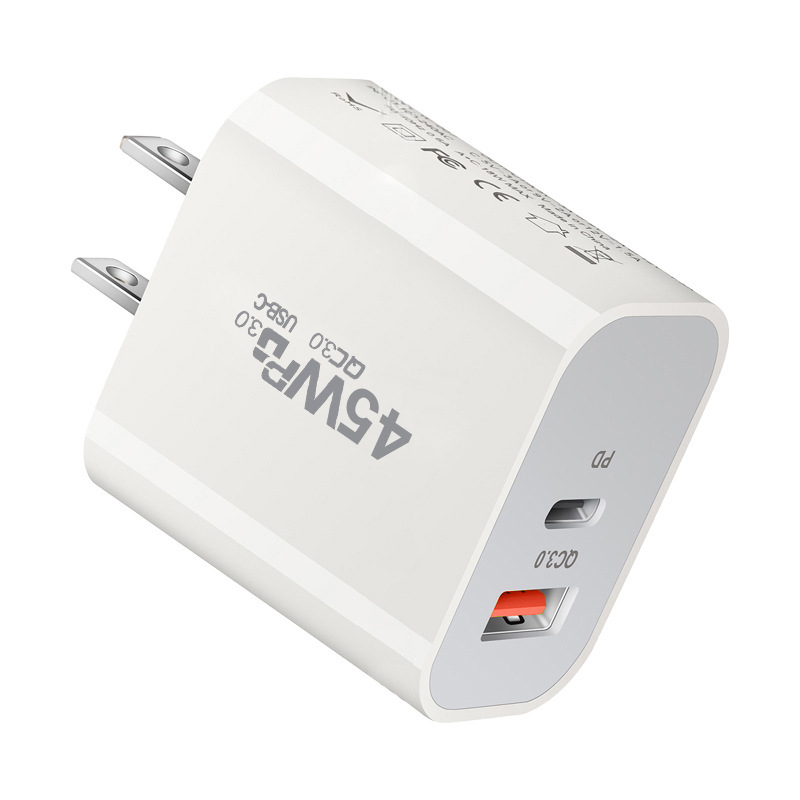 45W Australia Standard PD Charger 45W Dual PD Adapter for IP16X Phone 45W GaN Charger