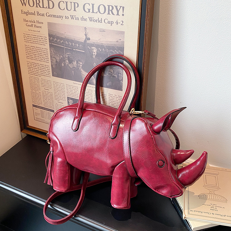 Animal Bag for Women New Novelty Handheld Bag Commuter Shoulder Crossbody Bag
