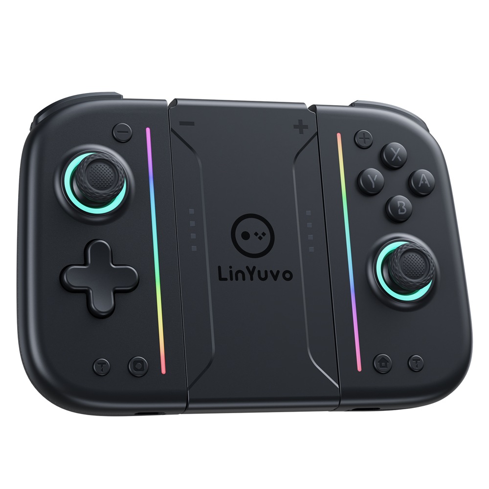 LinYuvo switch joy con mechanical button rear rubber macro function bluetooth game handle Lianyou