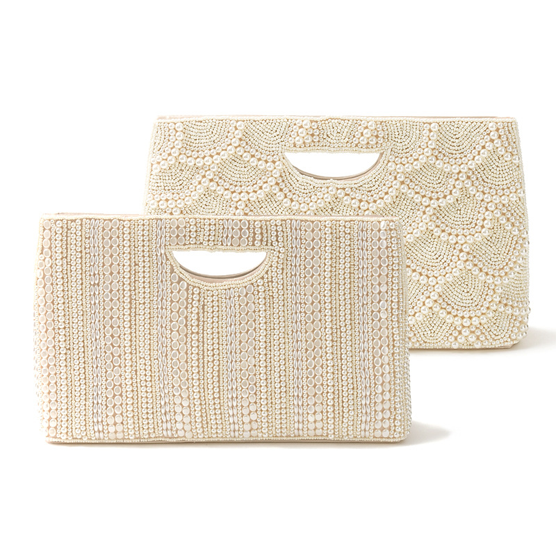 Pearl handbag heavy handmade bead embroidery bag evening bag beaded evening dress bag shoulder bag