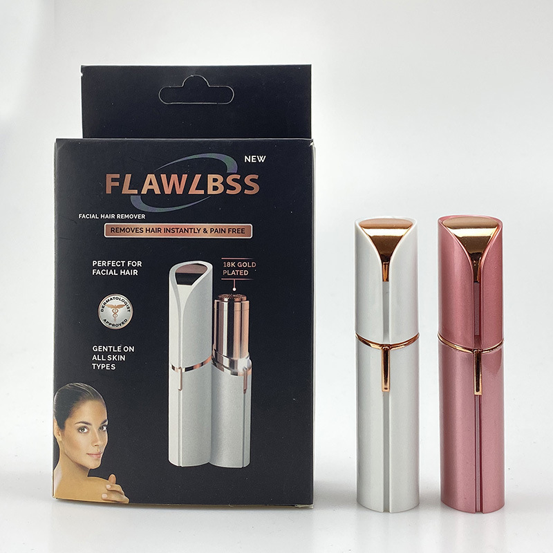 Lipstick Shaver Electric Hair Remover Eyebrow Trimmer Women Mini Facial Hair Remover