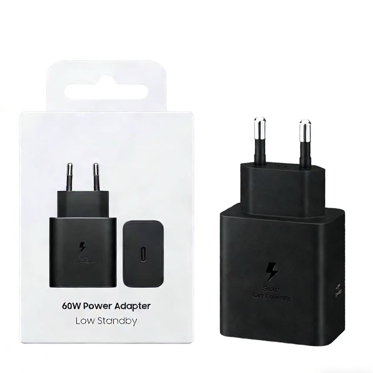 T6010 Samsung 60W Fast Charge 3.0 Charging Head Compatible with S26/S25/S24 Phone USB-C Charger