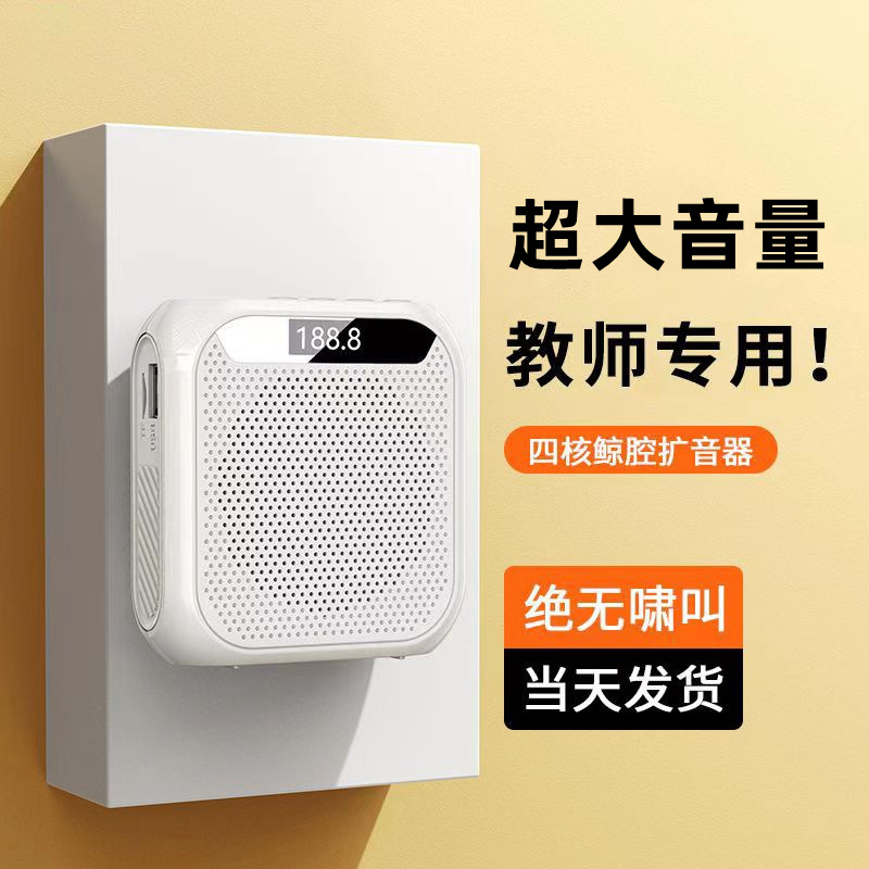 Strictly selected small bee amplifier teacher dedicated loud volume horn shouting device Bluetooth portable hawking no howling