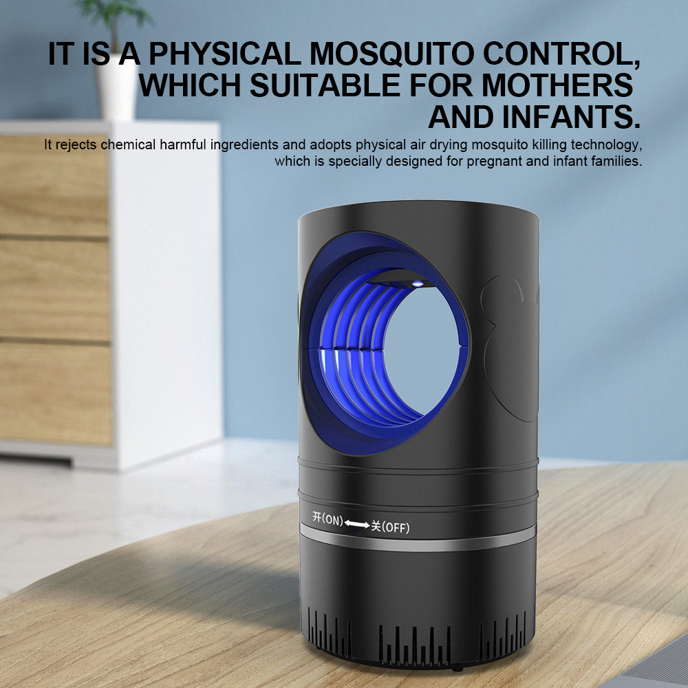 New Small Sky Eye Photocatalyst Mosquito Killer Lamp Strong Suction Intake Electronic Mosquito Killer Lamp Home Outdoor Dual Use