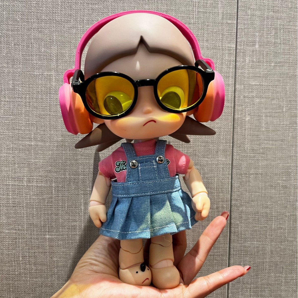 Clothing Only zsiga Little Wild Sister Blind Box Handicraft Outfit Change Gazi Sister Outfit Earphone Pendant