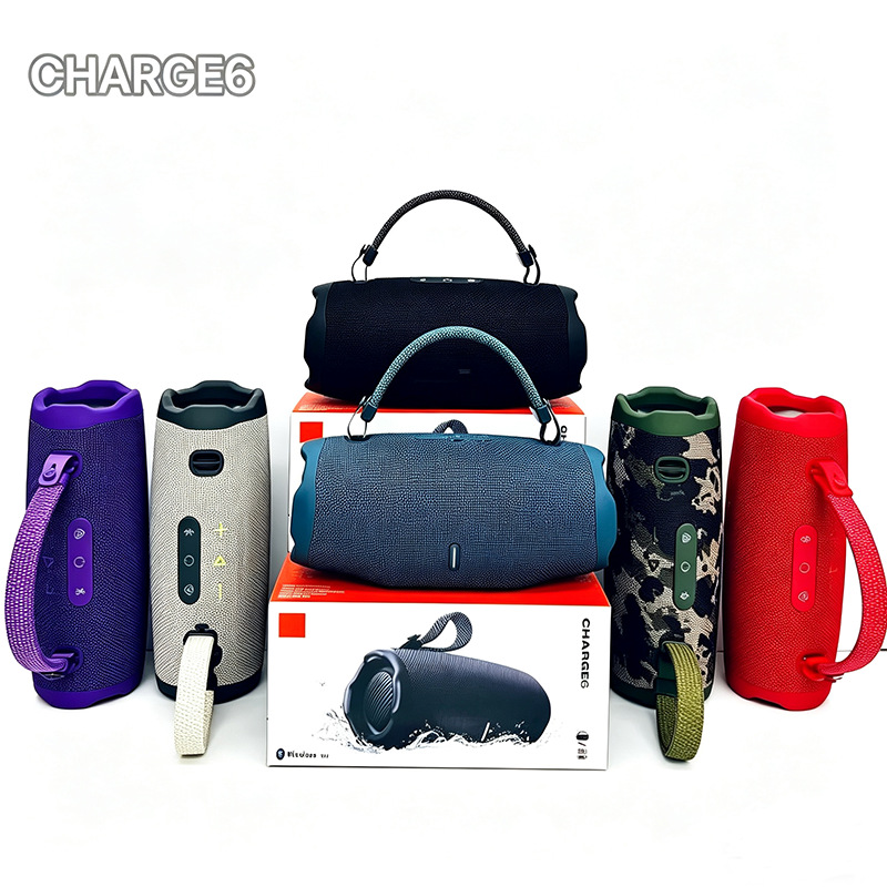 Charge 6 Shockwave 6 Wireless Bluetooth Speaker Portable Outdoor Bass Small Speaker