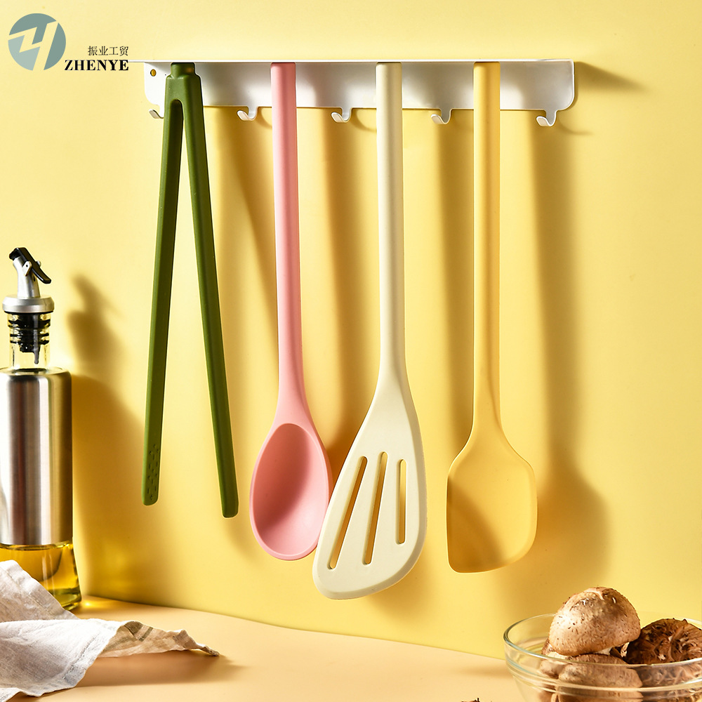 Magnetic silicone kitchen tools, high temperature resistant, fish spatula, food tongs, kitchen cooking tools, daily kitchen set