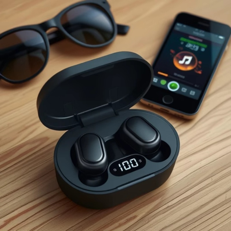 E7s Bluetooth earphone digital display earbuds sports earphone long battery life game wireless Bluetooth earphone