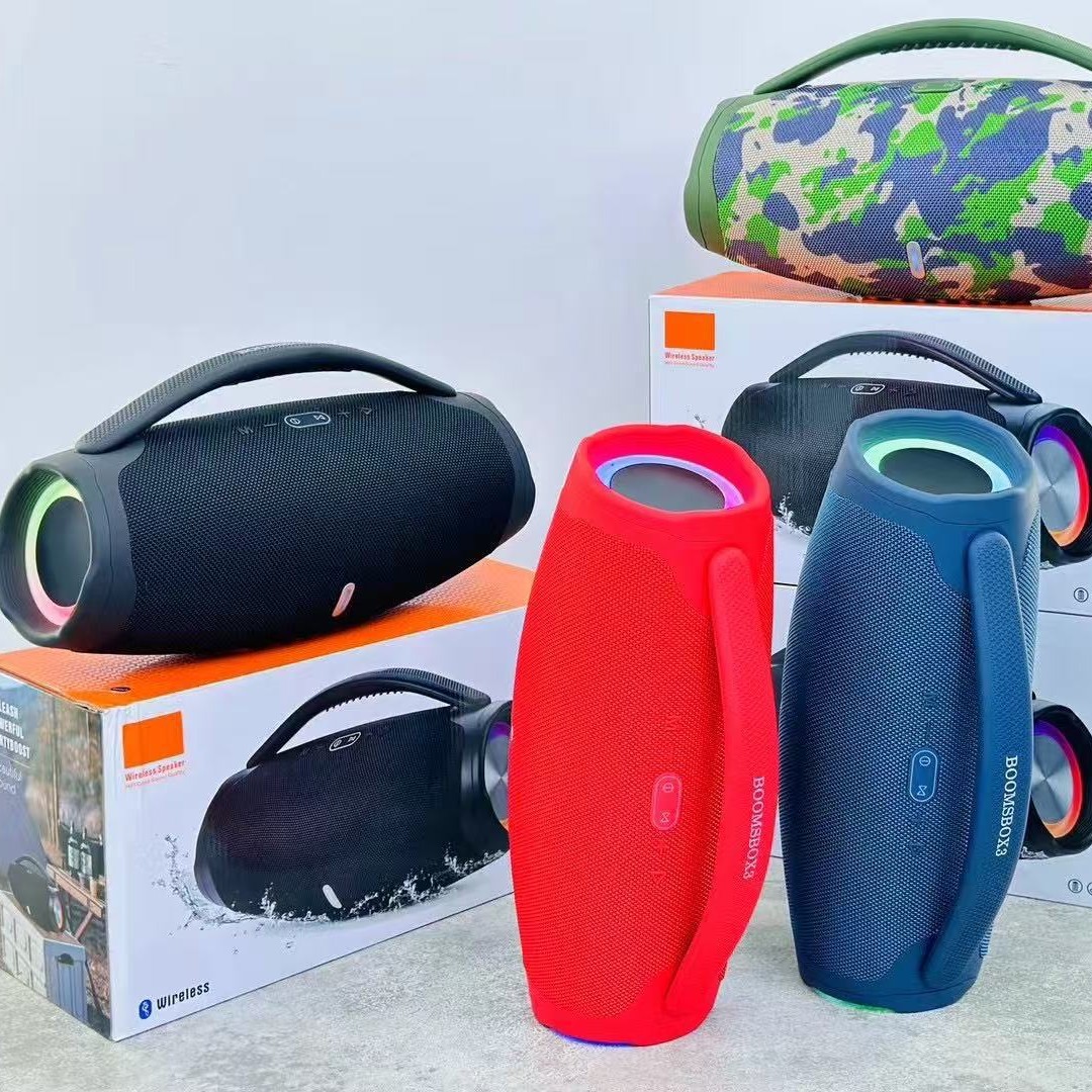 Subwoofer BOOMSBOX3 Bluetooth Speaker Super Fighter 3rd Generation Portable Outdoor Speaker