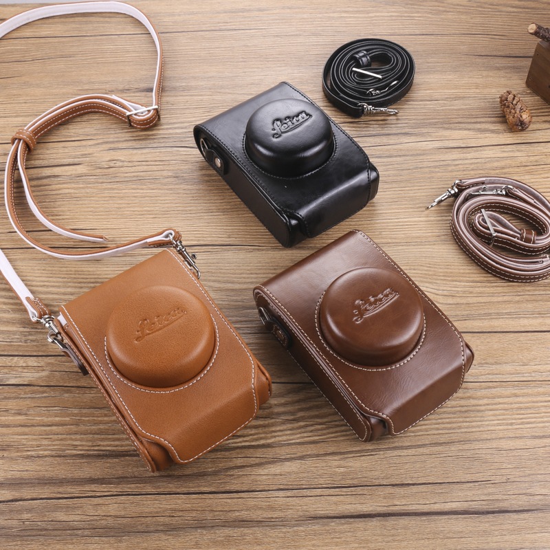 Leather case for Leica C-LUX D-LUX7 typ109 D-LUX6 Panasonic LX100m2 LX5/3 camera bag