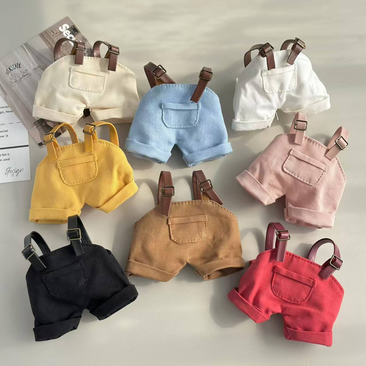 Handmade labubu doll clothes third generation 17cm cloth doll doll clothes labubu clothes doll clothes second generation summer replacement