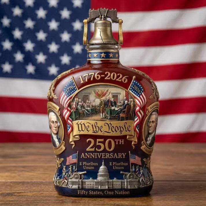 New "Jaws" 50th Anniversary Edition "Don't Go in the Water" Whiskey Bottle