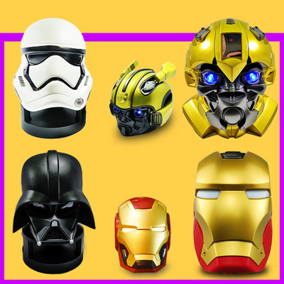 Iron Man Transformers Bumblebee Cartoon Bluetooth Speaker Gift Handicraft Optimus Prime Taiwan Claw Machine