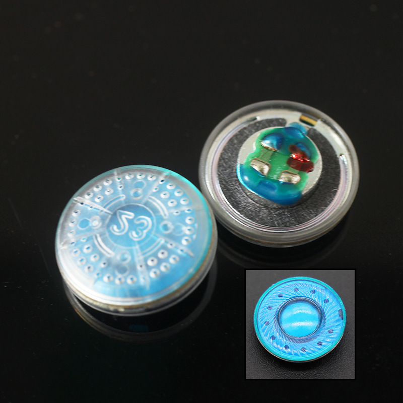 MX500 Flat Headphone Unit Speaker Blue Diamond Sapphire Diaphragm DIY Flat Headphone Accessories