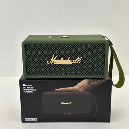 MARSHA MIDDLETON Marshall Outdoor Small Speaker Wireless Bluetooth Speaker Portable High Sound Quality LL