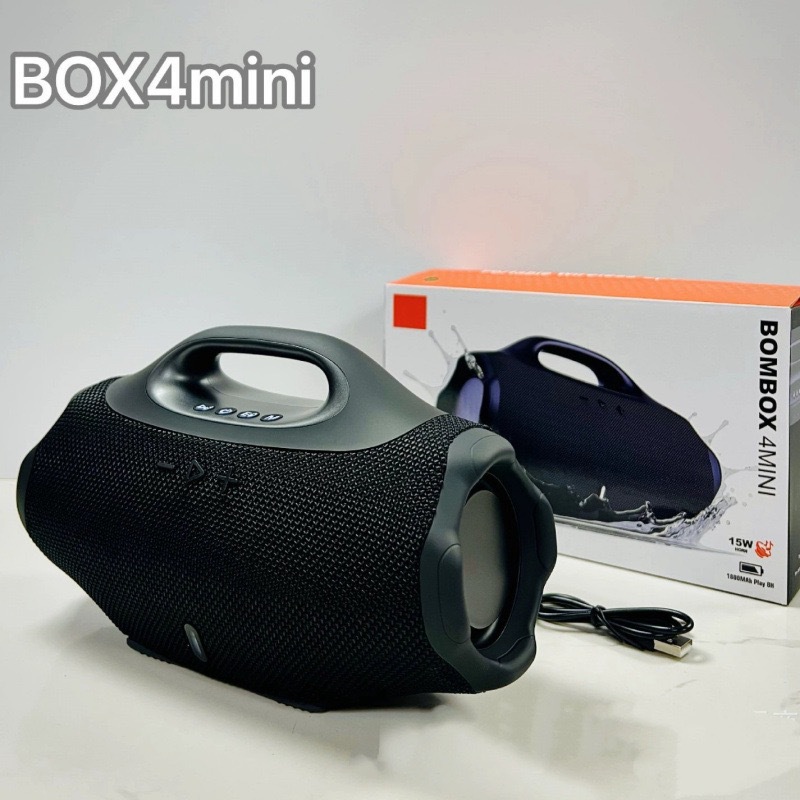 BOMBOX4 MINI Wireless Bluetooth Speaker Outdoor Portable Small Fighter 4 Mini Subwoofer