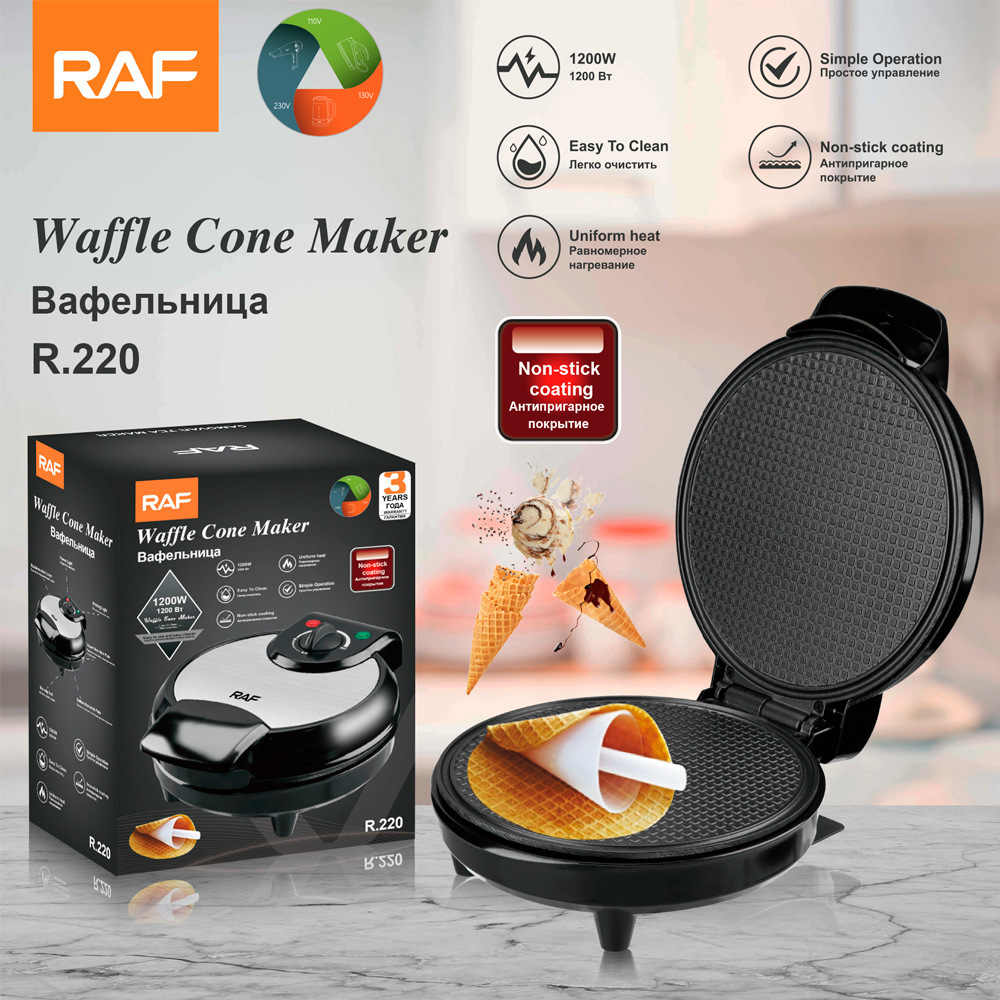 Home Breakfast Machine Egg Roll Machine Ice Cream Cone Machine Electric Griddle Crepe Machine Ice Cream Machine Spring Roll Machine