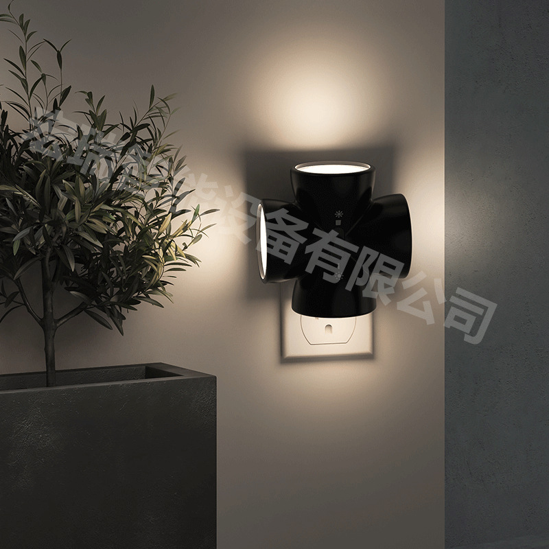 2024 LED Wall Light Light Sensor Light Corridor Light Background Wall Bedroom Bedside Wall Light Minimalist Wall Hanging Light
