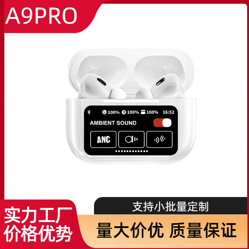A9pro Bluetooth Headphones E11 Headphones Multifunctional Touch Display Ultra-long Battery Life K18 Bluetooth Headphones
