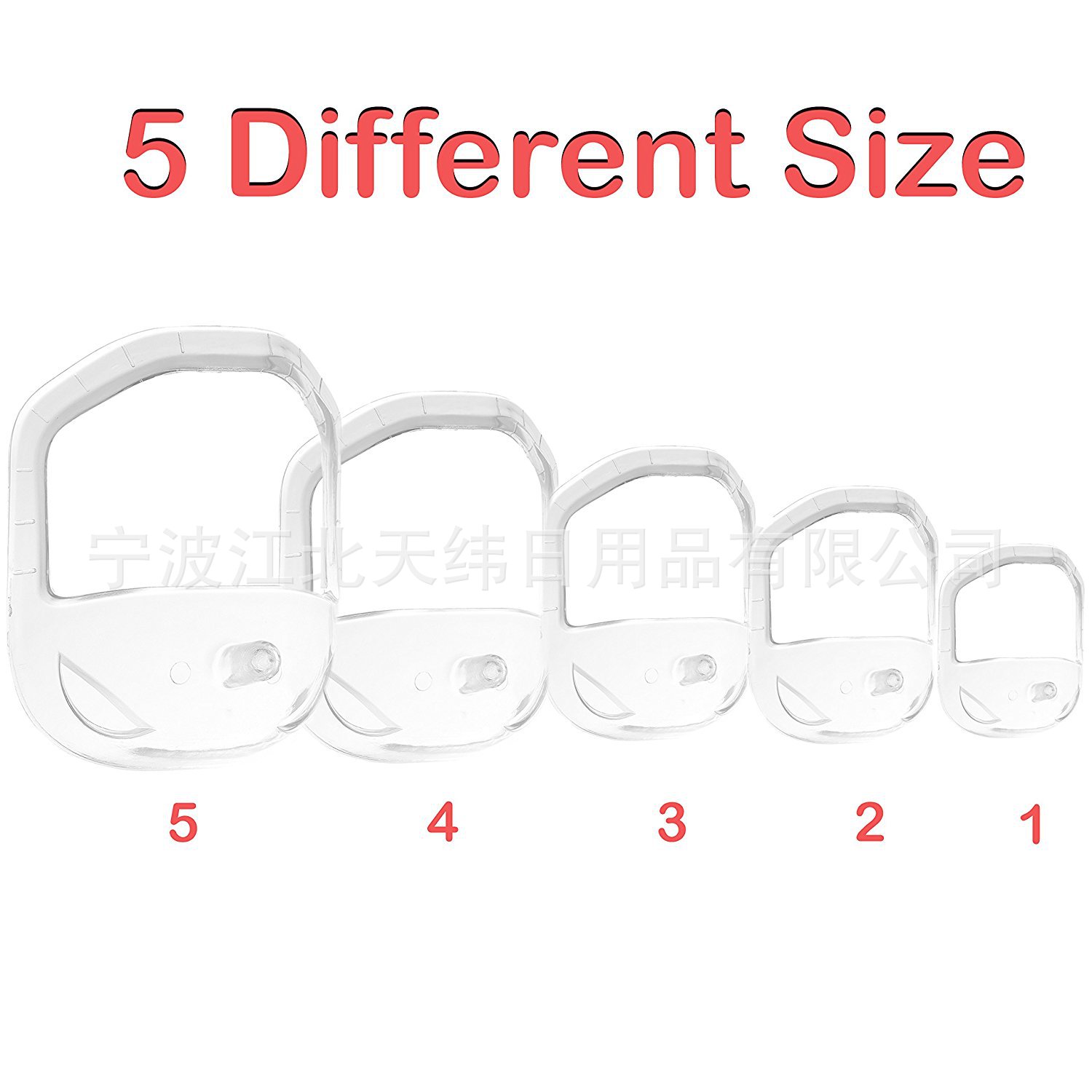 Transparent Beard Styling Tool Beard Styling Board Goatee Beard Styling Ruler Set of 5 Different Sizes