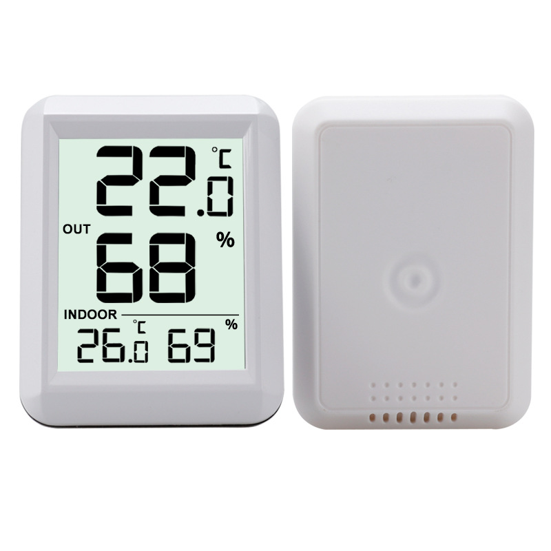Wireless Indoor Outdoor Thermometer Hygrometer Household Baby Room Hanging Standing Hygrometer Digital Electronic Thermometer