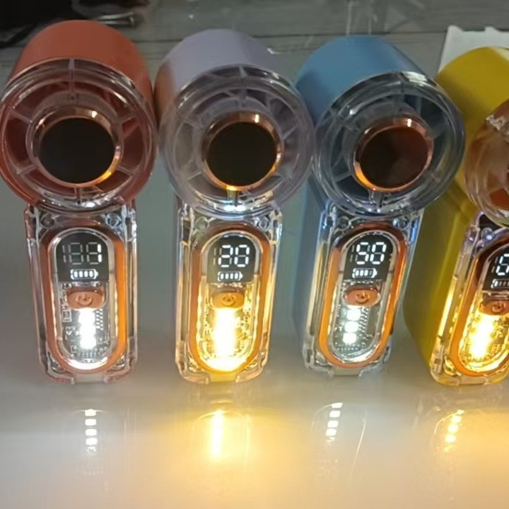 2026X699 Mini Handheld Fan Long Battery Life Outdoor Portable USB Charging Pocket Fan