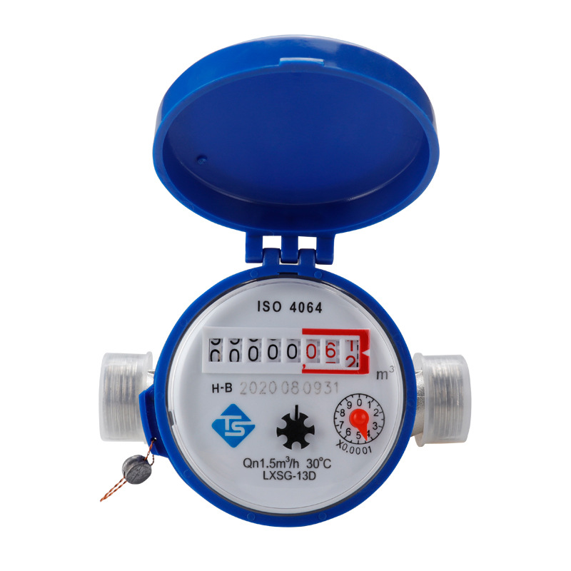 Export Smart Water Meter Household Mechanical Rotary Vane Cold Water Meter High Precision Pointer Digital Combination Water Meter