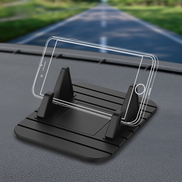 Silicone anti-slip pad car phone mount multifunctional car interior silicone support navigation phone holder