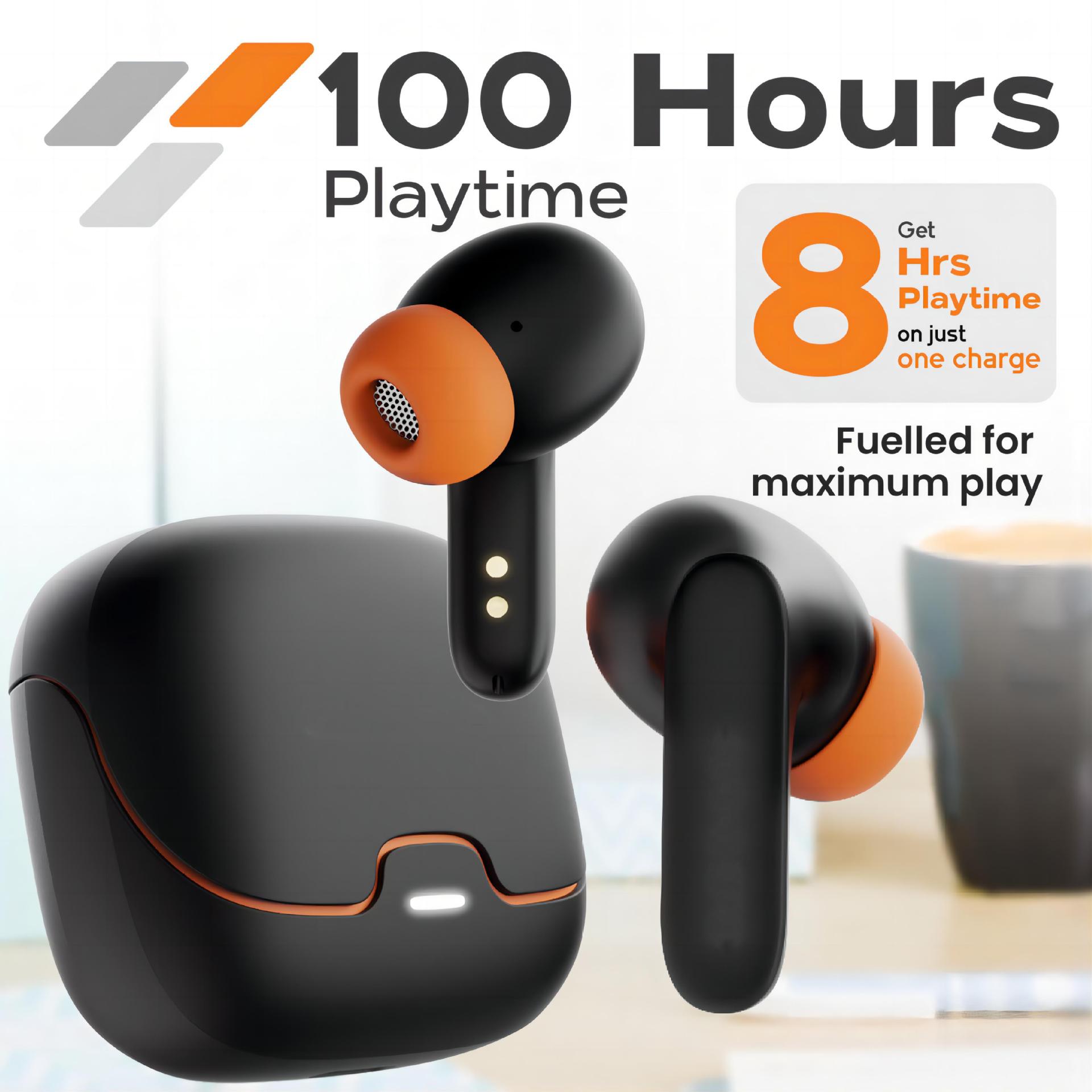 IVANTE Private Mold S36 Quad-Mic ENC Noise Reduction Low Latency Dual-Ear Wireless TWS In-Ear Bluetooth Headphones