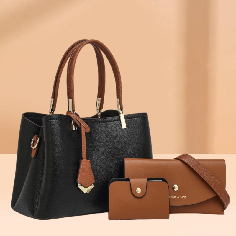 2026 new multi-piece set shoulder crossbody handbag mother-child bag large capacity multiple compartments handbags