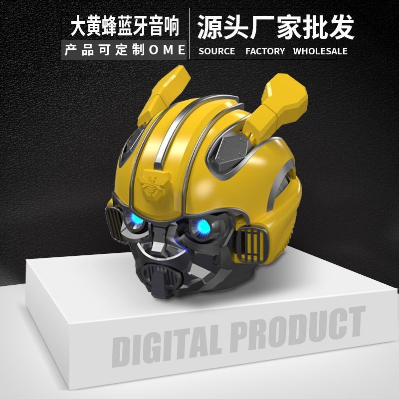 Wireless Speaker Transformers Bumblebee Outdoor Portable Mini Card Bass Bluetooth Speaker