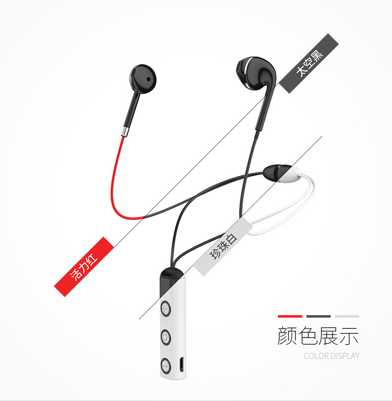 BT313 Bluetooth earphone sports earphone smart magnetic stereo new wireless Bluetooth earphone
