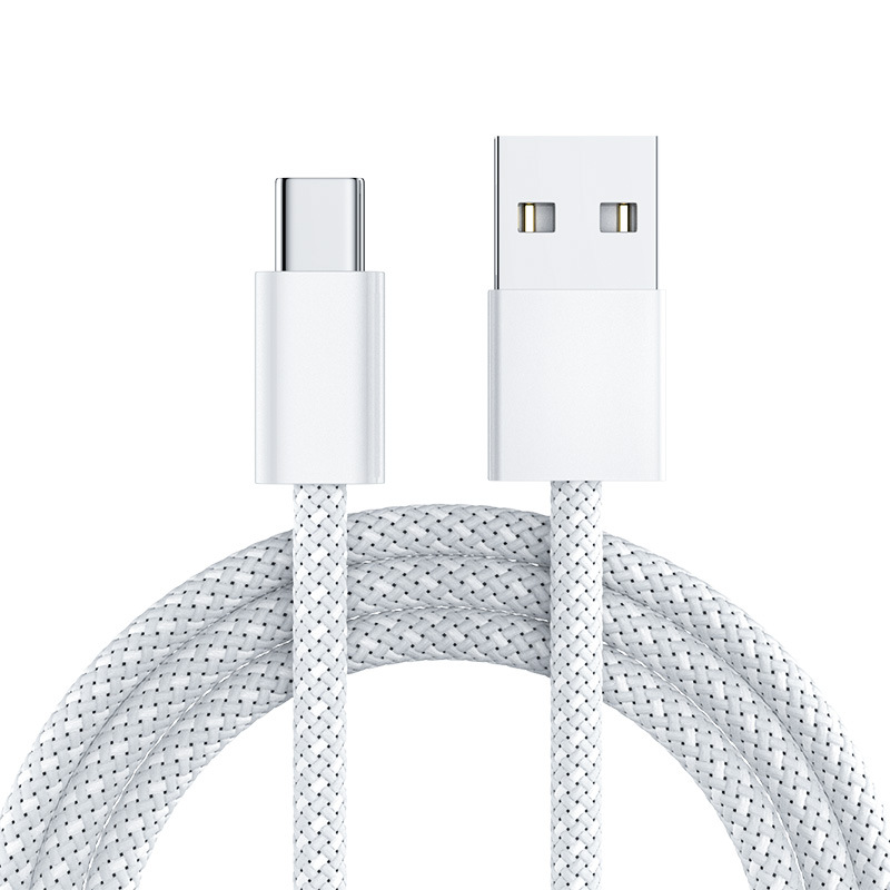 Type-C Data Cable Macaron Color for iPhone 15 16 Samsung Fast Charging USB Charging Cable