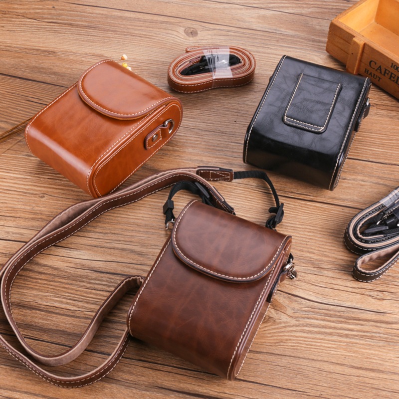 Canon G7X3 Sony RX100 leather case Panasonic LX10 Ricoh GR3 card-style camera bag mirrorless camera bag