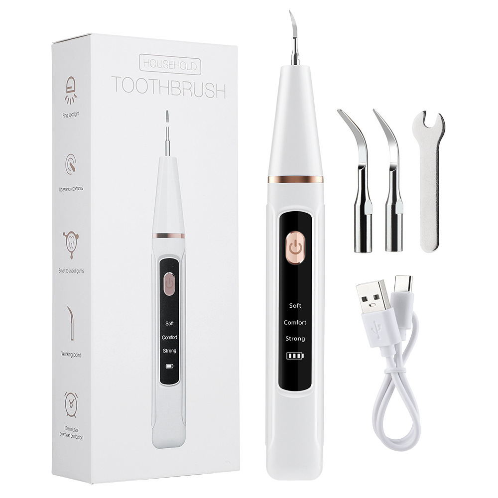 Ultrasonic visible teeth cleaning device teeth cleaning instrument household smart teeth whitening device teeth cleaning water flosser remove dental calculus