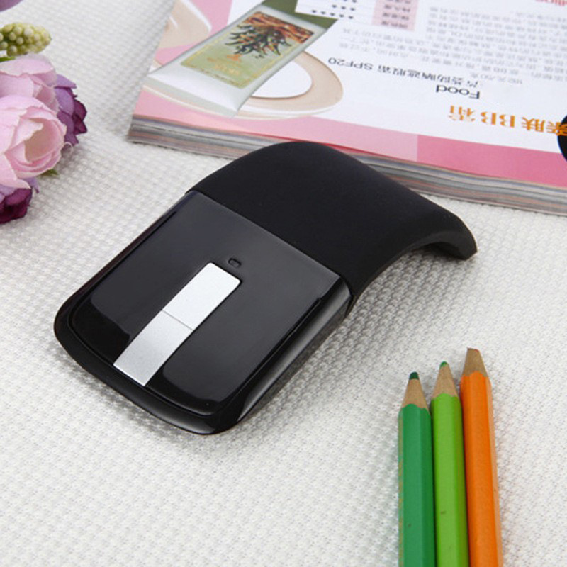Wireless folding mouse second generation 2.4G folding computer optical mouse touch folding mouse