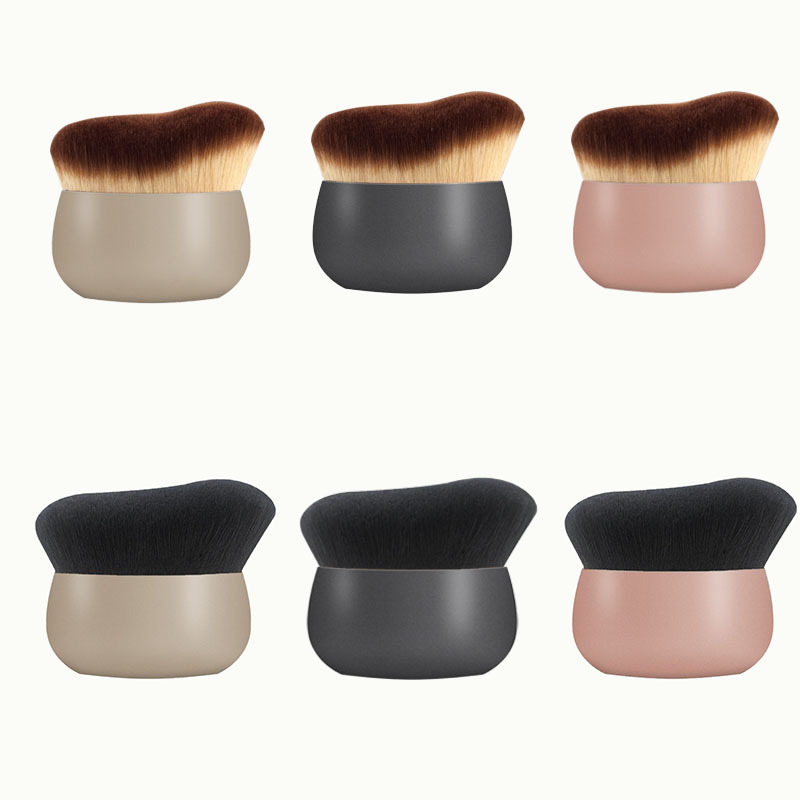 New goose egg-shaped soft bristle multifunctional makeup brush soft bristle skin-friendly blush makeup brush set tanning oil brush