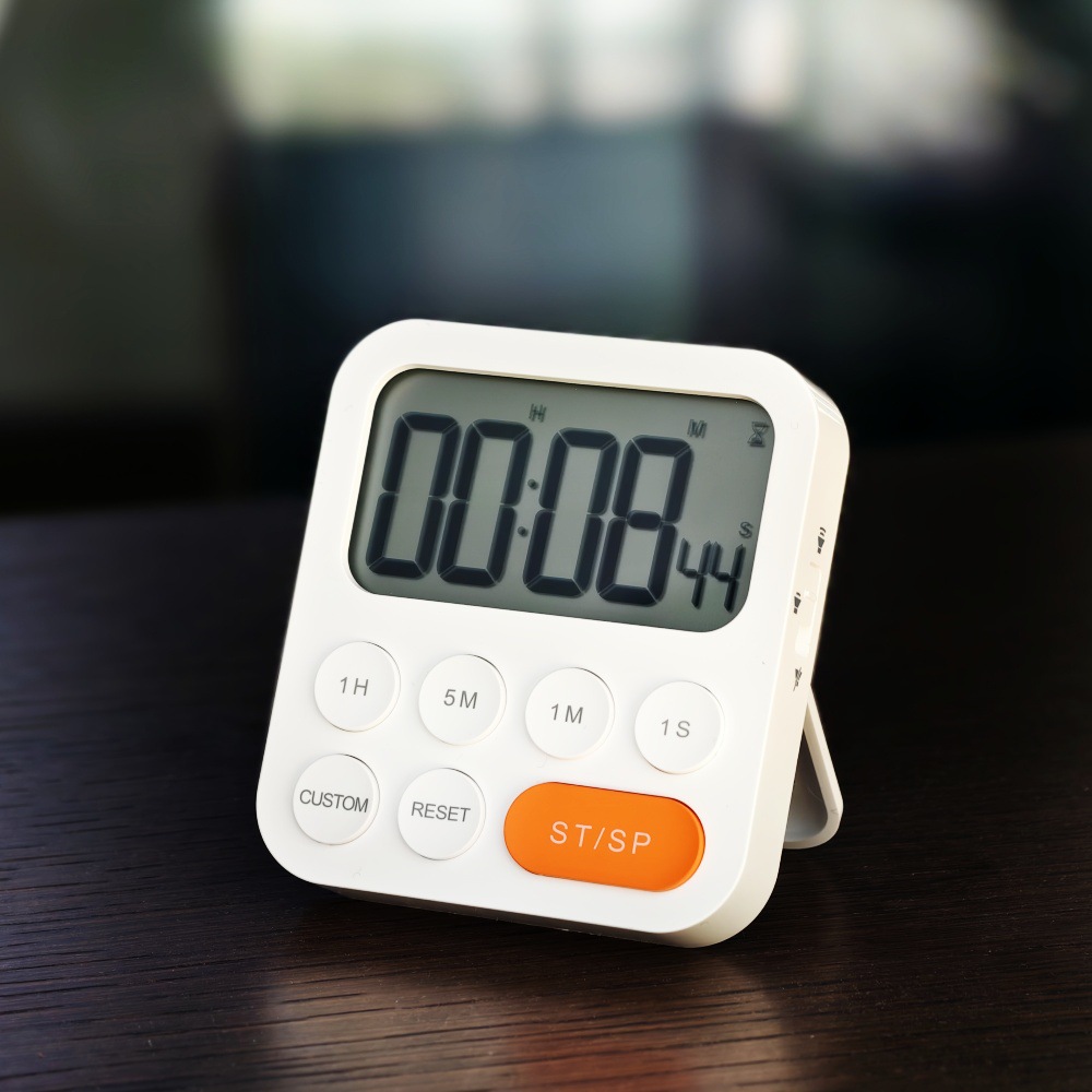 Kitchen Timer Learning Cooking Timer Clock Countdown Bedroom Fitness Student Self-discipline Time Manager