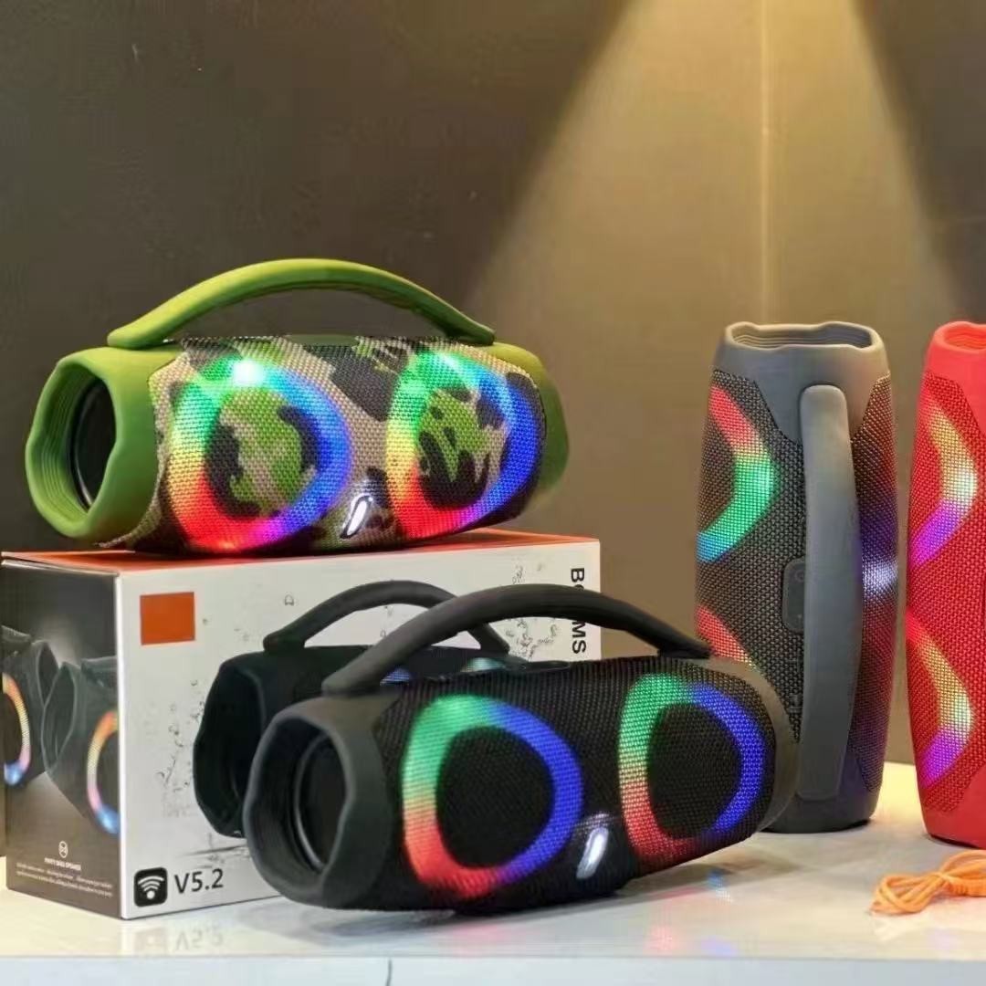 BOX3 MINI RGB Small Fighter Third Generation Portable Card Wireless Bluetooth Speaker
