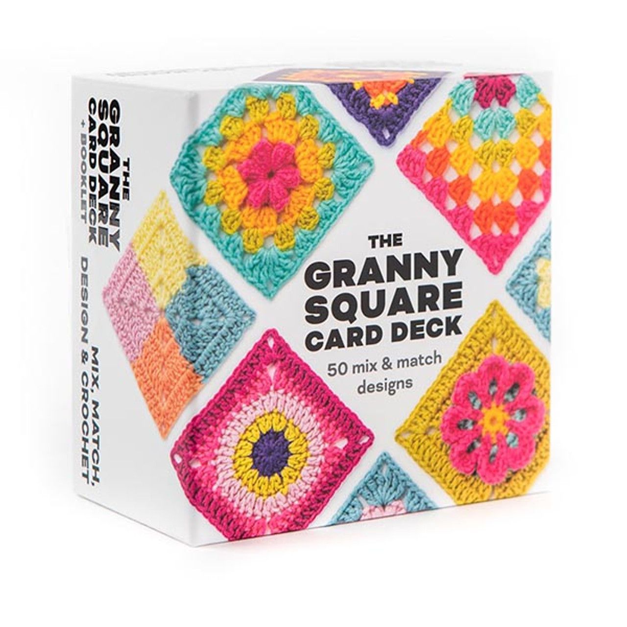 2026 The Granny Square Card Deck DIY Grandma Knitting Card Pattern Set