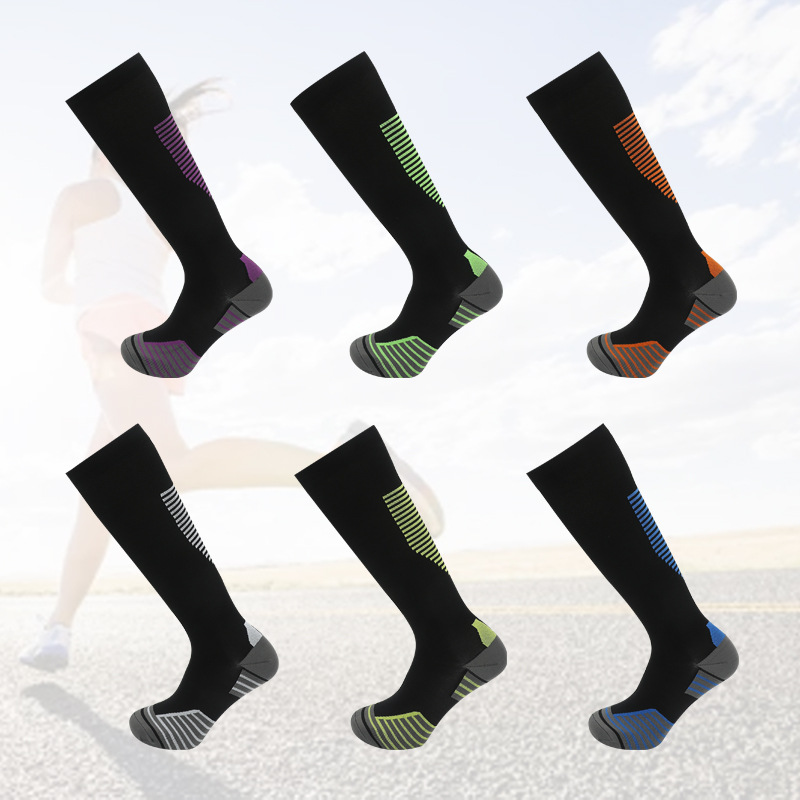 Socks, men's and women's anti-odor sweat-absorbing football socks, adult shock-absorbing basketball sports socks